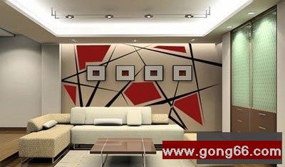 前卫沙发背景墙装修效果图欣赏