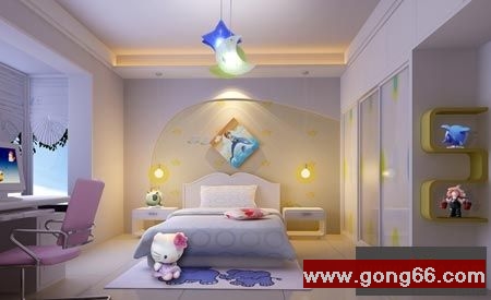 儿童房装修效果图 款款都是经典设计